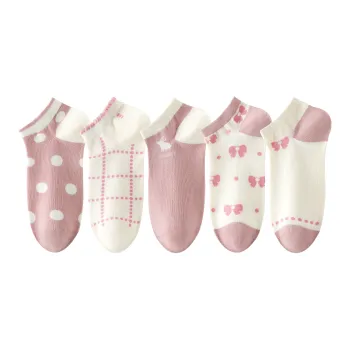 Caramella Ankle Socks Women's 5 Pack