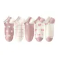 5 Pack (Rabbit Bowknot No-Show Socks*1)