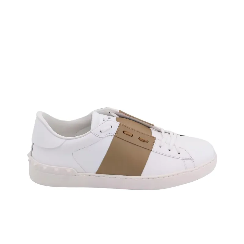 Valentino Garavani Rockstud Lace-Up Sneakers-1