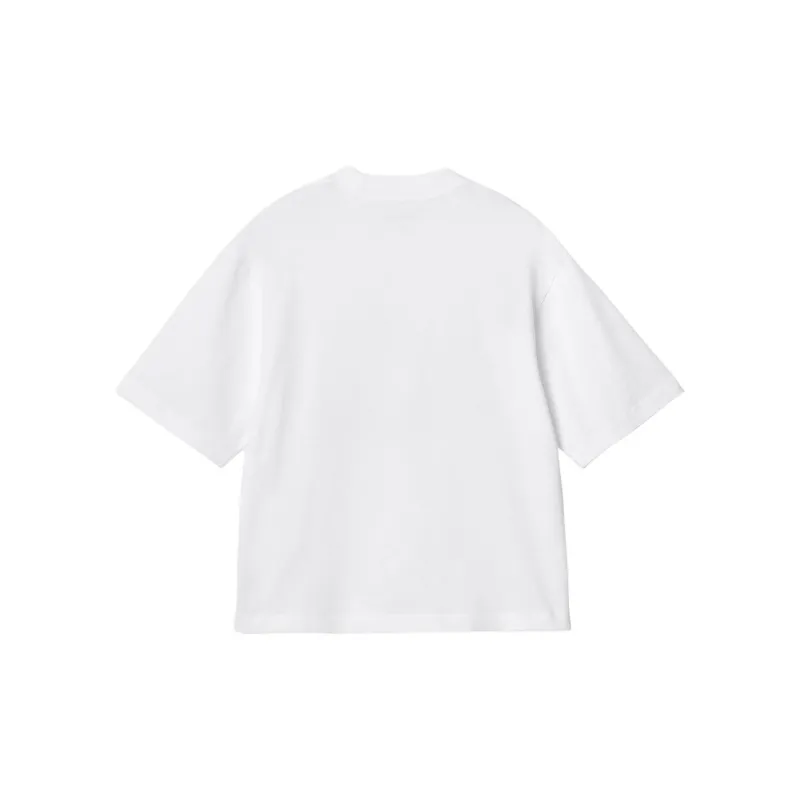 Carhartt WIP Drop Shoulder Sleeve T Shirt Women's White-1
