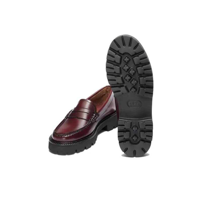 G.H. Bass & Co. Whitney Loafers Women's Red Brown-5