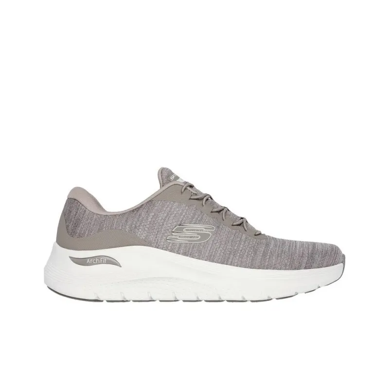 Skechers Anti Slip Wear Resistant Low Top Casual Shoes Men's Gray-1
