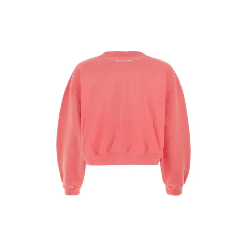 SPORTY & RICH Wellness Club Crewneck Sweatshirt-1