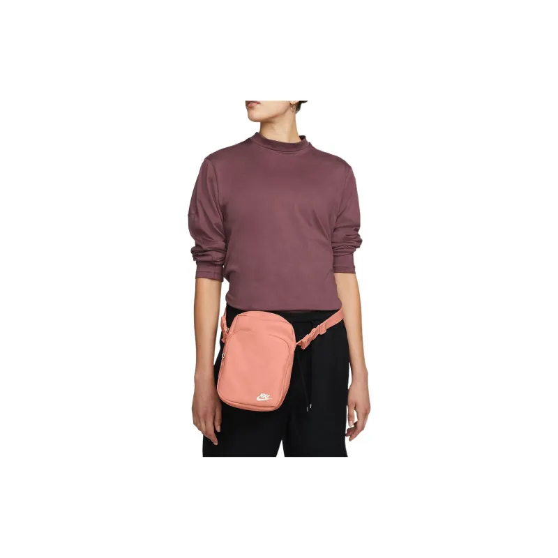 Nike Heritage Polyester Cell Phone Pouch Shoulder Bag Crossbody Bag Regular Unisex Pink-4