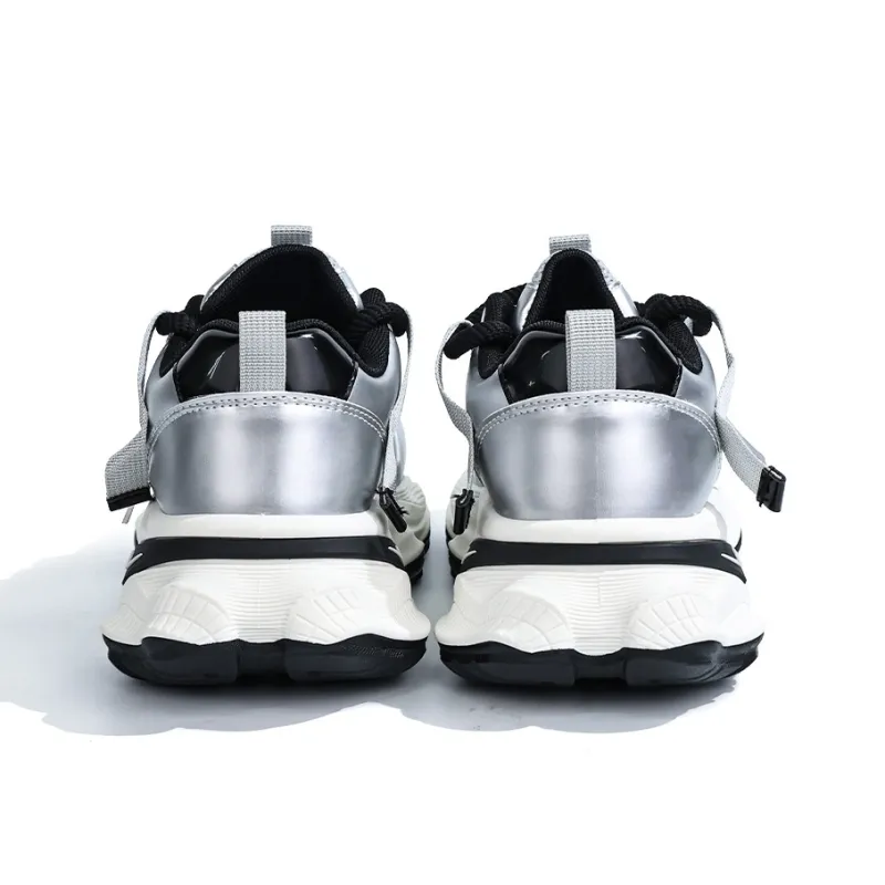 RENBEN Abrasion Resistant, Breathable, Lightweight Low Top Chunky Sneakers Women's-9
