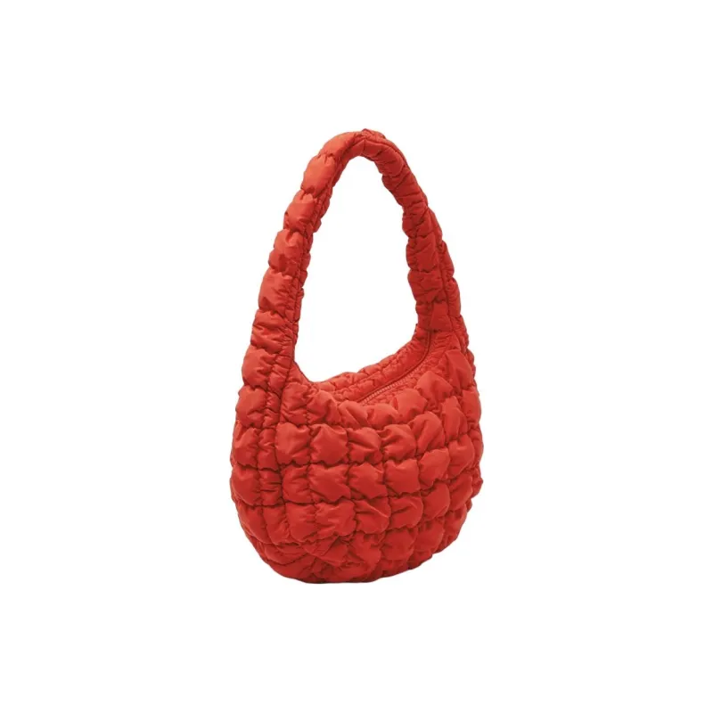 COS Polyester Handbag Shoulder Bag Regular Women's Red-1