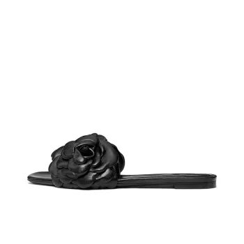 Valentino Atelier Slide Slippers Women's Black