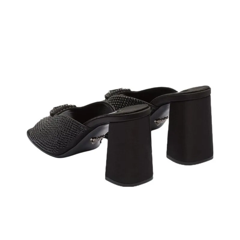 PRADA Crystal-embellished Mules-4