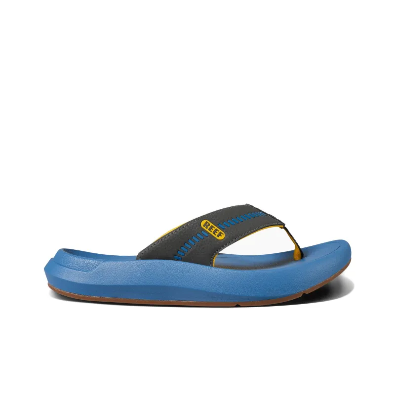 REEF Slip-Resistant Flip Flops Men's Blue Black-1