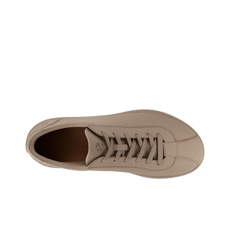Ecco Anti Slip Wear Resistant Low Top Casual Shoes Women's Nude-4