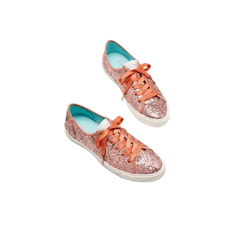 Kate Spade Trista Low-Top Skateboard Shoes Women's Rose Gold-2