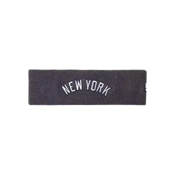 New Era Cotton, Polyester, Elastodiene, Elastane Hair Bands Unisex Gray