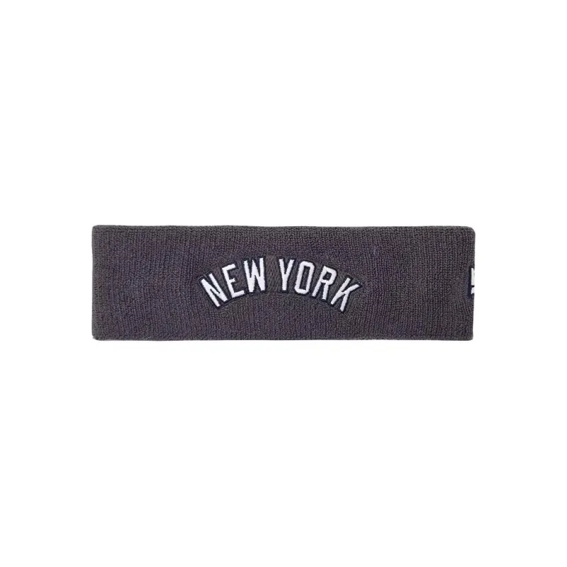 New Era Cotton, Polyester, Elastodiene, Elastane Hair Bands Unisex Gray-0