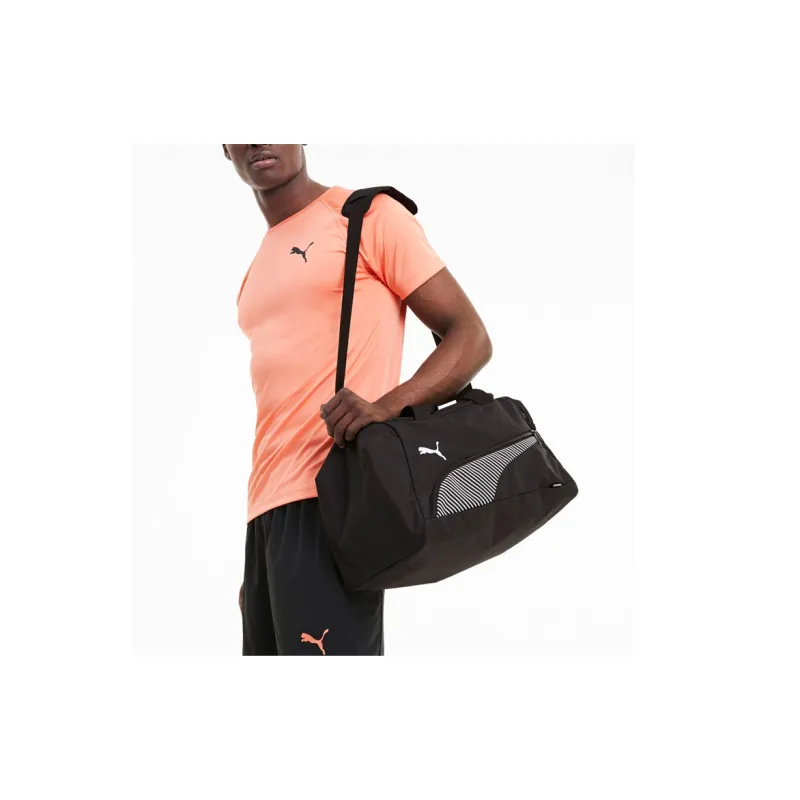PUMA Fabric Luggage Bag Training Bag Handbag Regular Unisex Black-2