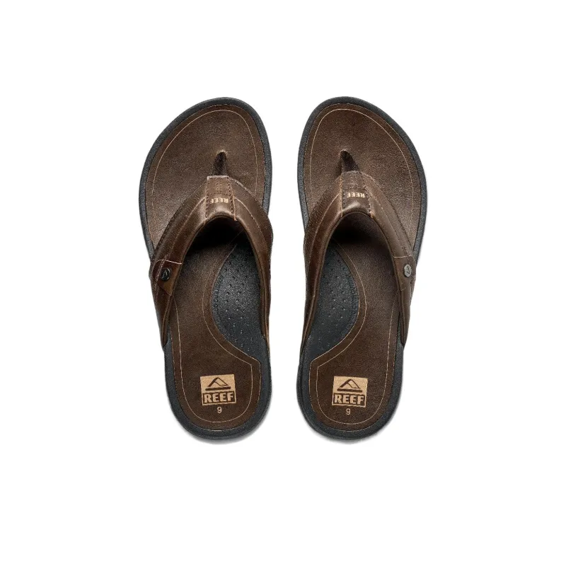 REEF Slip-Resistant Quick Dry Flip Flops Men's Brown-3