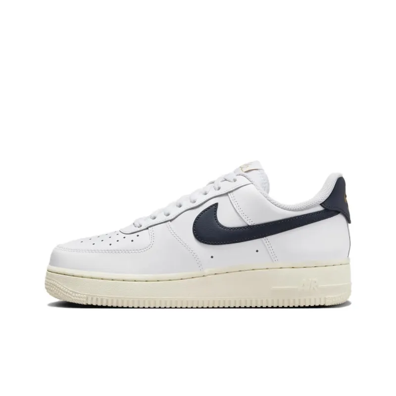 Nike Air Force 1 Anti Slip Wear Resistant Low Top Skateboard Shoes Women's White-0