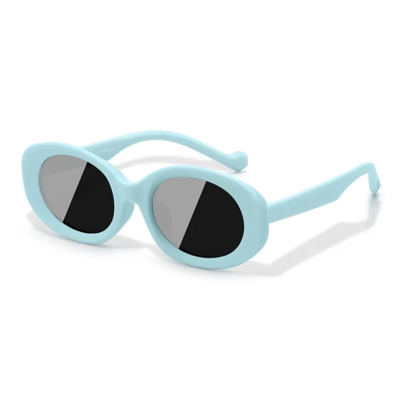 PULAIS TR/Memory Plastic Oval Sunglasses Kids'-3