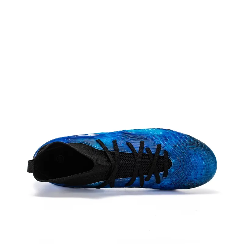 SUNAIS MG Rubber Short Studs TF Rubber Broken Studs Artificial Ground, Natural Ground Breathable Soccer Shoes Unisex-5