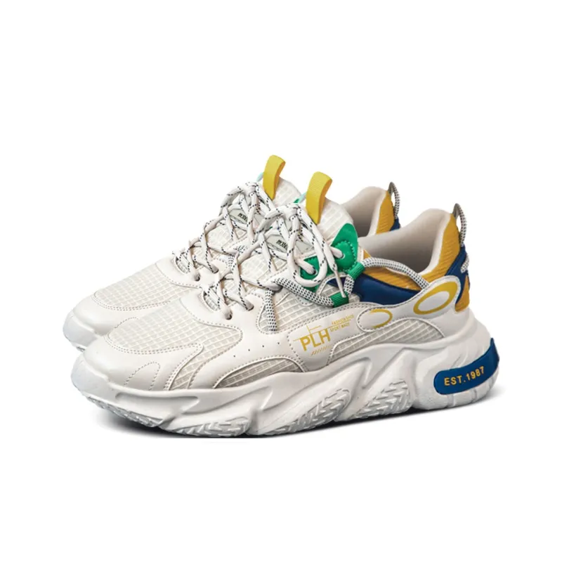 HACKBUTEER Dim Zone Collection Low-Top Chunky Sneakers Unisex-41