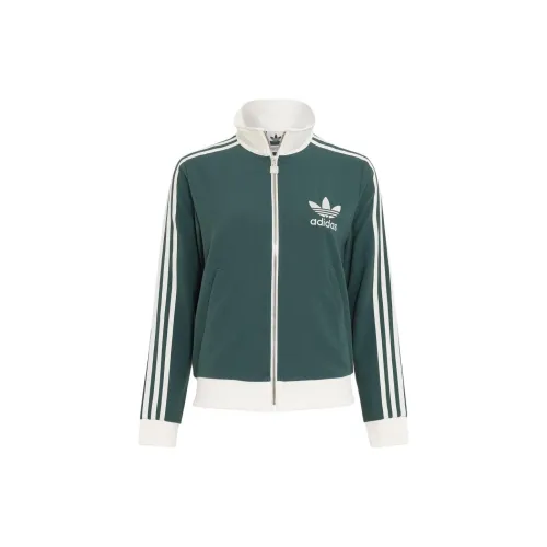 Adidas Originals Jackets Women's Mineral Green/Beige White