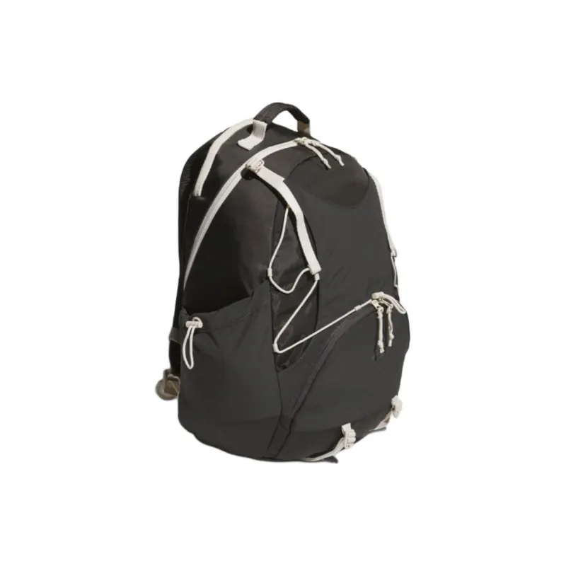 Adidas Recycled Polyamide Backpack Medium Size Unisex Carbon Black-1