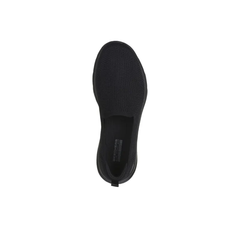 Skechers GO WALK 7 Anti Slip Wear Resistant Low Top Casual Shoes Women's Black-3
