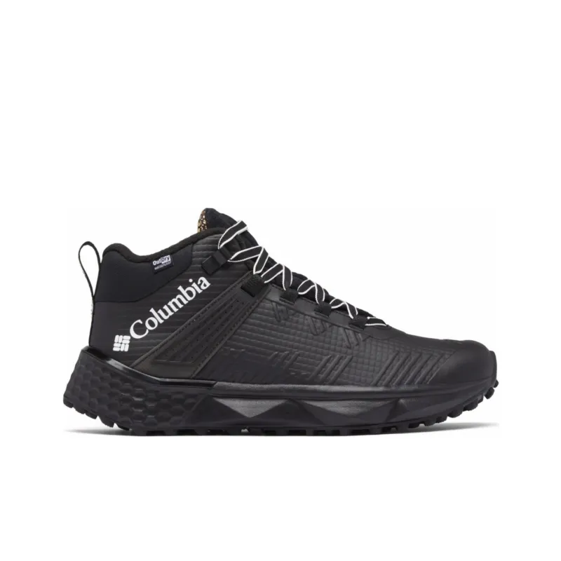Columbia Facet 75 Wear resistant And Waterproof Mid Top Hiking Shoes Men's Black-1