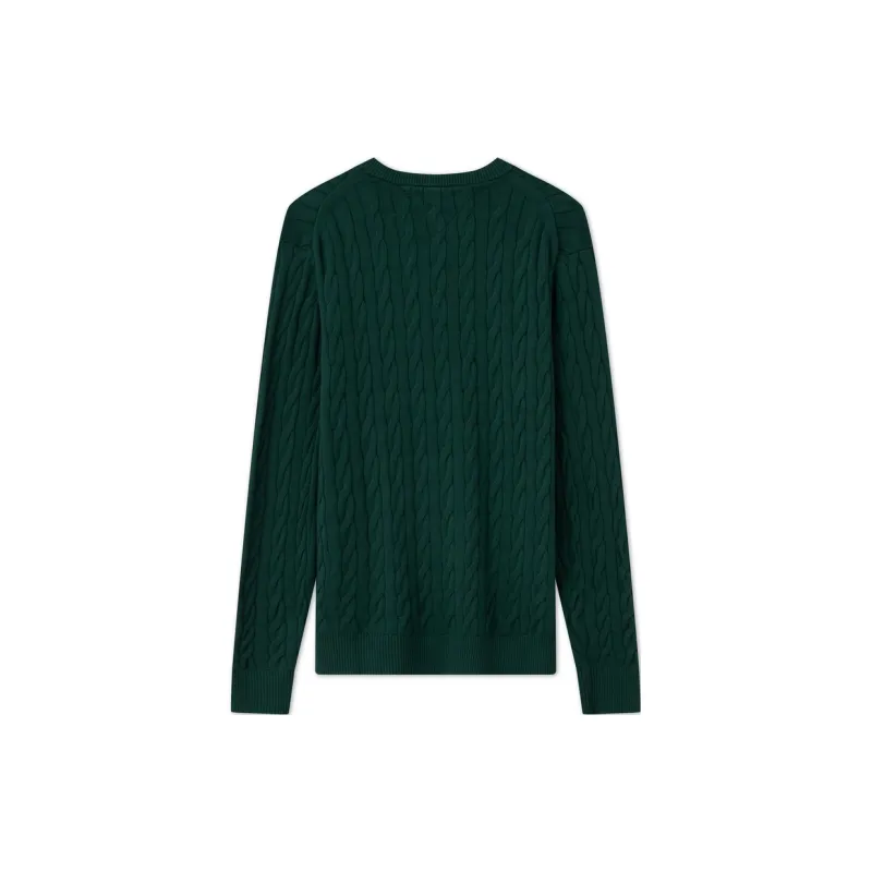 Tommy Hilfiger Cable-knit Crew-neck Sweater-10