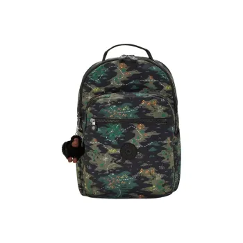 Kipling Nylon Backpack Unisex Green