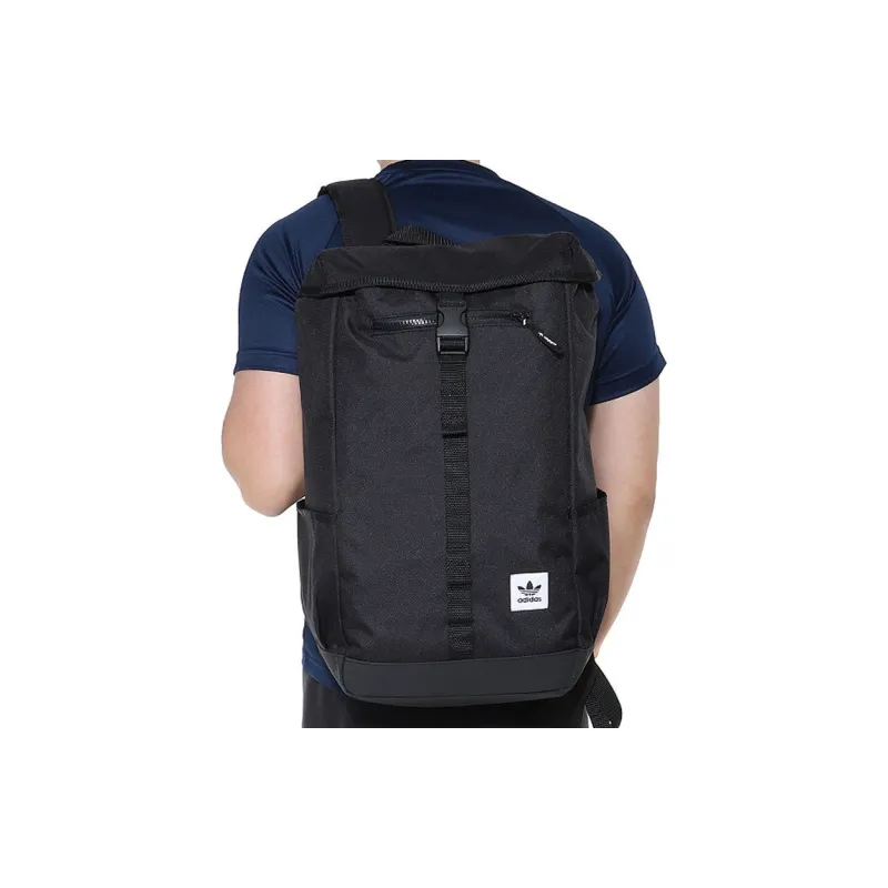 Adidas Originals Polyester Backpack Regular Unisex Black-7