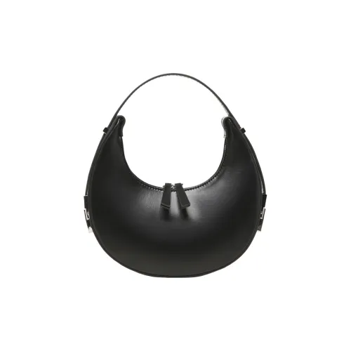 Carksky PU Shoulder Handbag Regular Women's Black/White