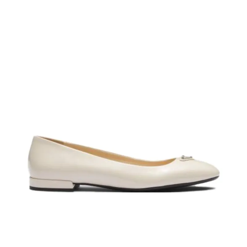 PRADA Casual Single Shoes Women's Ivory White-1