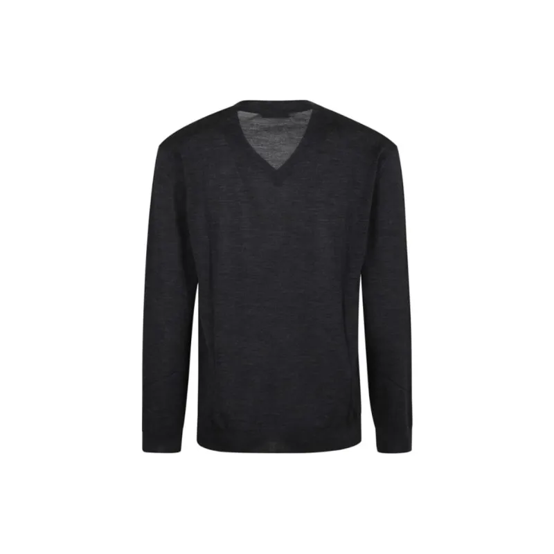 Valentino V Neck Long Sleeved Jumper-1