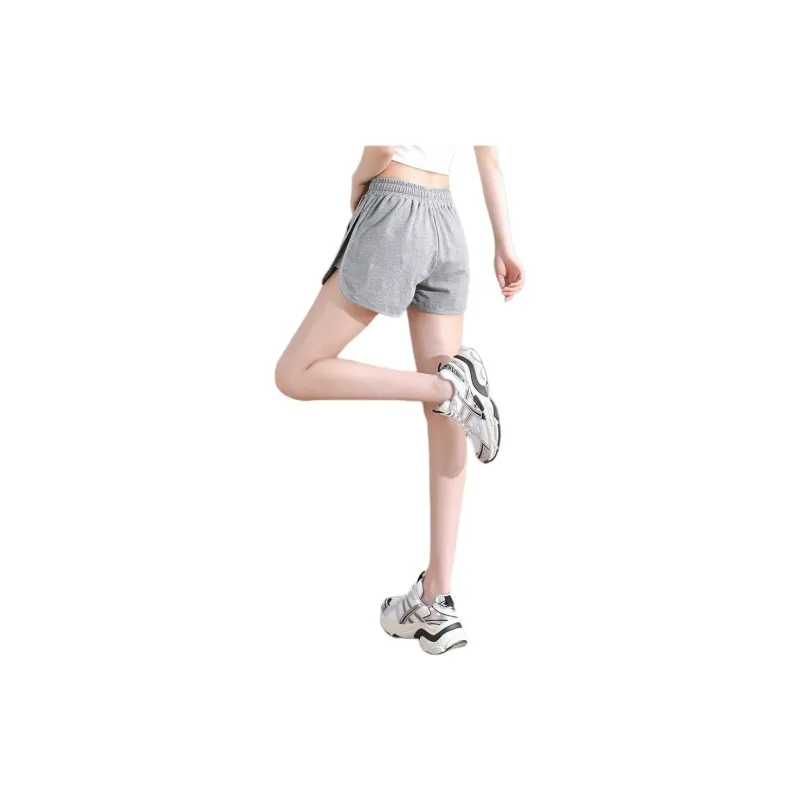 JEANSWEST Casual Shorts Women's Heather Gray-1