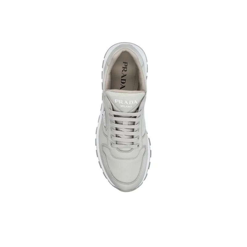 PRADA Re-Nylon Sneaker Grey White-3
