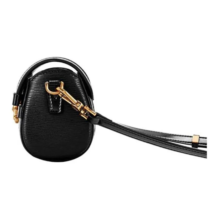 Hush Puppies Cow Leather Shoulder Bag Crossbody Bag Small Square Bag Women's Black/Green/Apricot-4