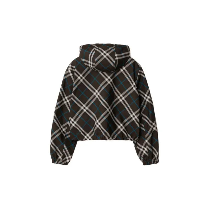 Burberry Checked Reversible Hooded Jacket-1