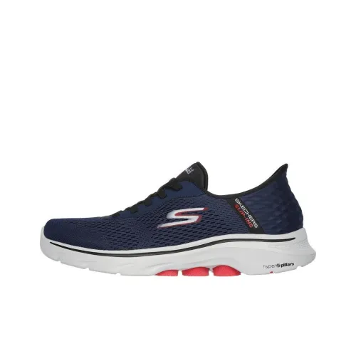 Skechers GO WALK 7 Casual Shoes Men Low-Top Marine Blue