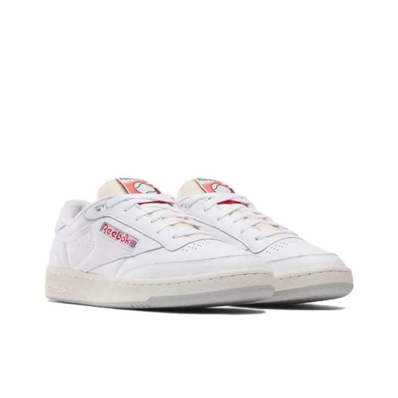 Reebok Club C 85 Vintage White Vector Red-1