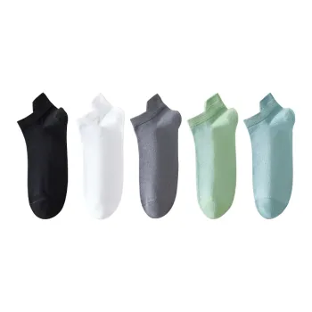 MIIOW No-Show Socks Men's 5 Pack