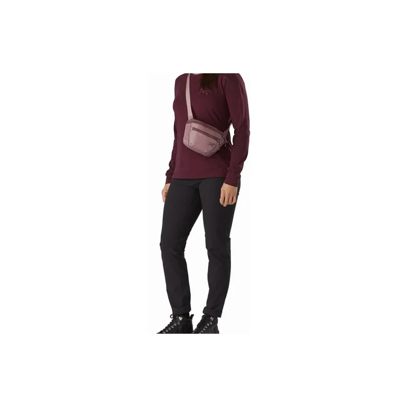 Arcteryx Mantis Nylon Fabric Fanny Pack Regular Unisex Pearlescent Pink-5