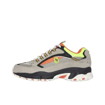 Skechers SNOOP Anti Slip Wear Resistant Low Top Casual Shoes Men's Gray