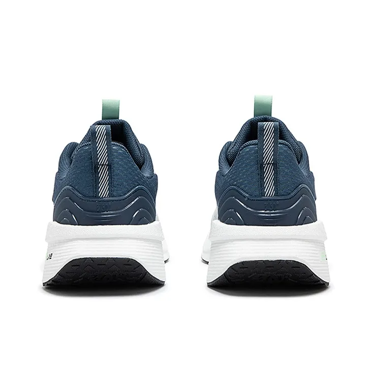 361° Popping Foam Anti Slip Wear Resistant Low Top Casual Running Shoes Men's Nostalgic Blue-3