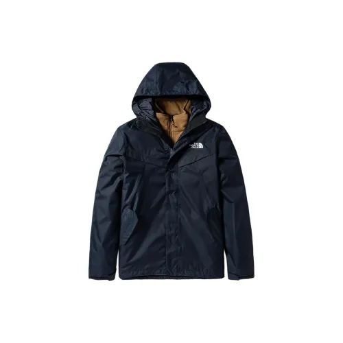 THE NORTH FACE Windbreaker Jackets Men Blue/Khaki