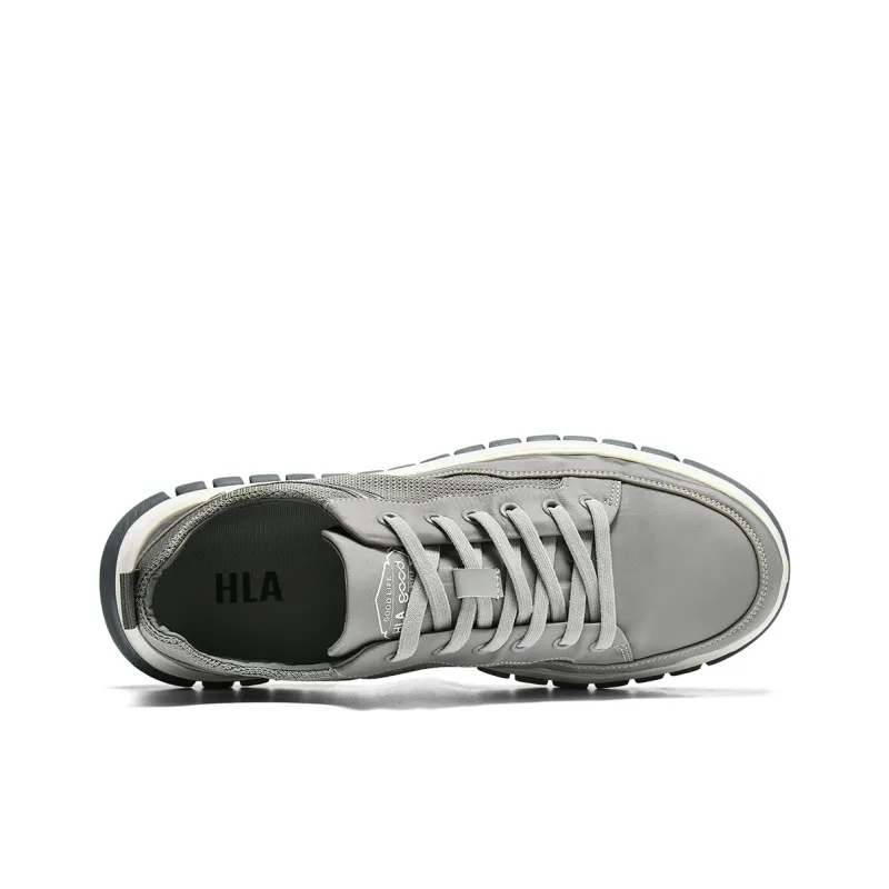 HLA Classic Comfortable Breathable Mesh Casual Shoes For Men Wear-Resistant Balmuda Shoes Men's-9