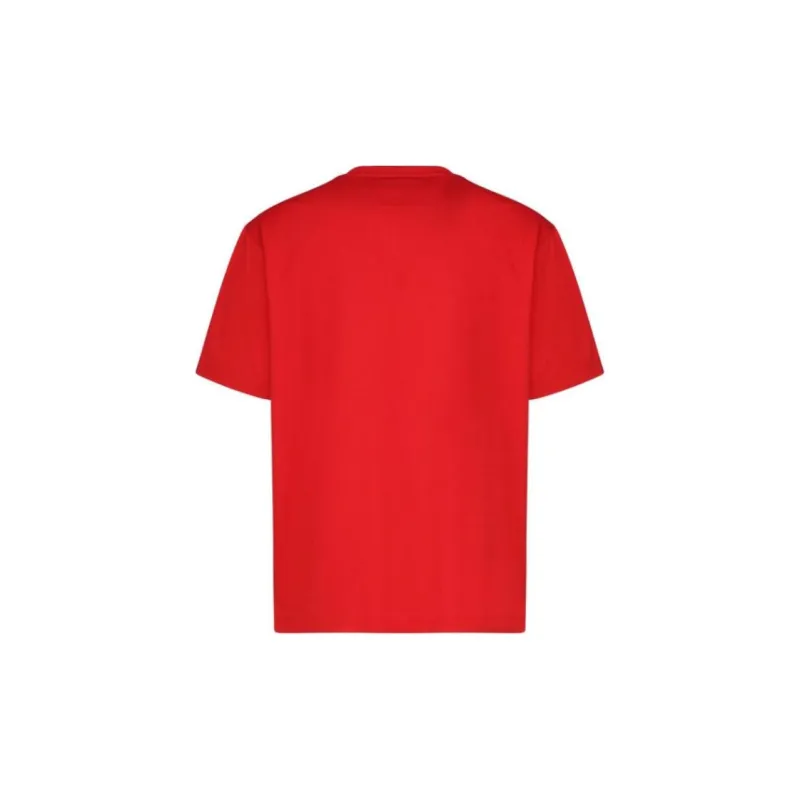 Ferrari Logo print Crew neck T shirt-1