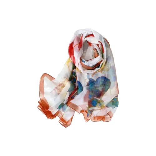 Top Melon Silk Scarves Women's