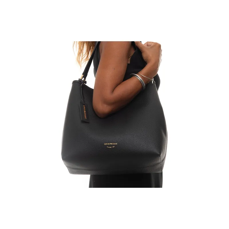 EMPORIO ARMANI Bucket Bag Combo Bag Women's Black-4