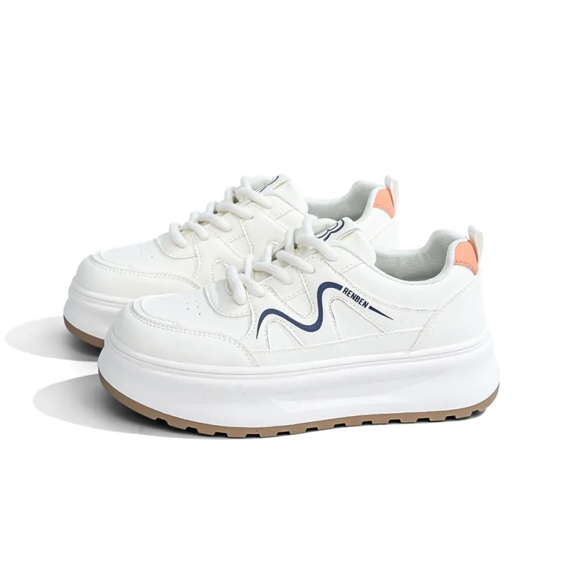RENBEN Durable Lightweight And Breathable Low-Top Skateboard Shoes Women's-7