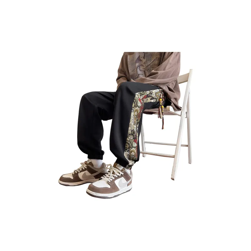 PAINT STAIN Casual Pants Unisex-3